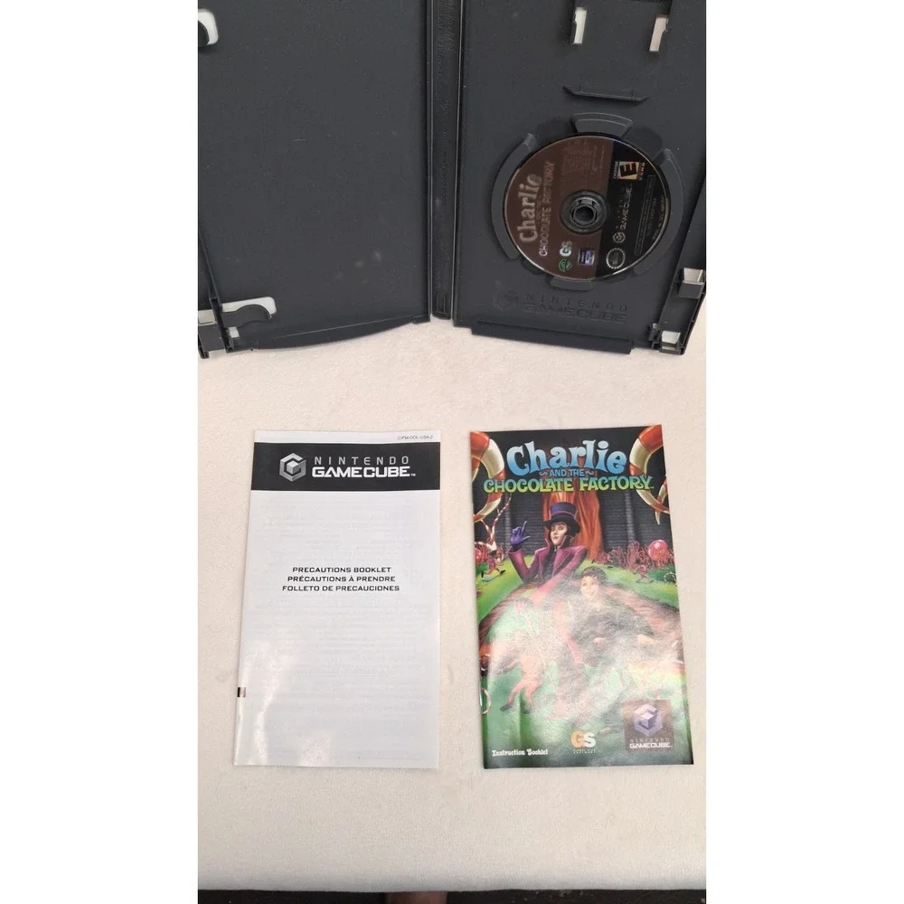 Charlie and the Chocolate Factory Nintendo GameCube Willy Wonka Game READ
